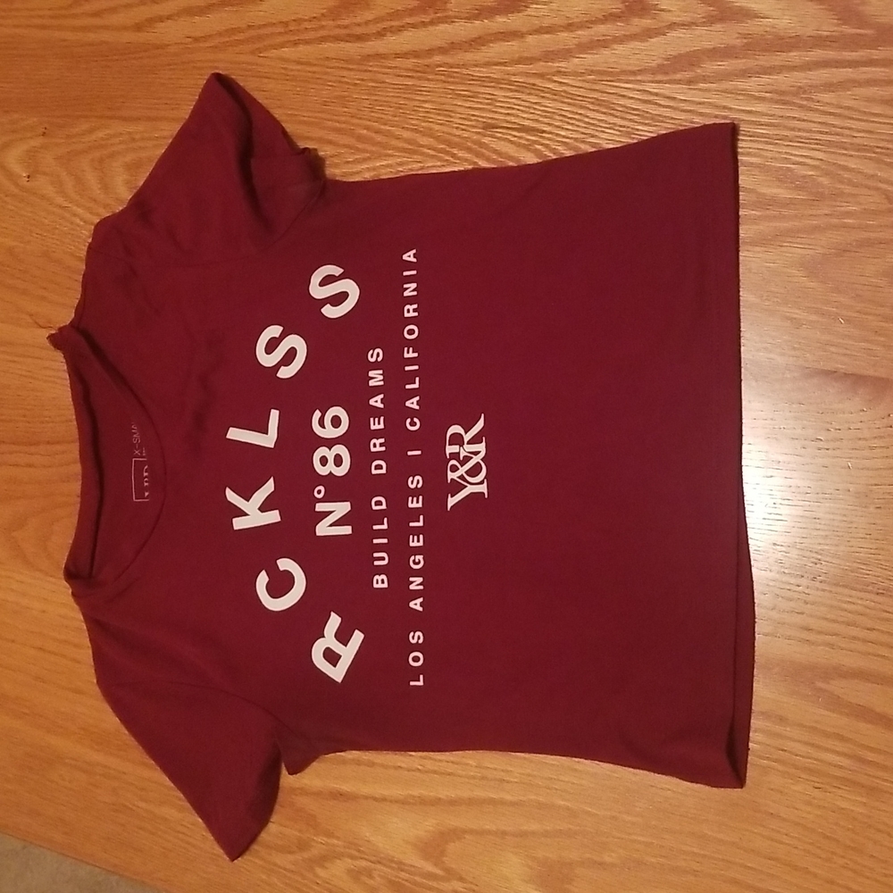 Young and Reckless XS crop top
